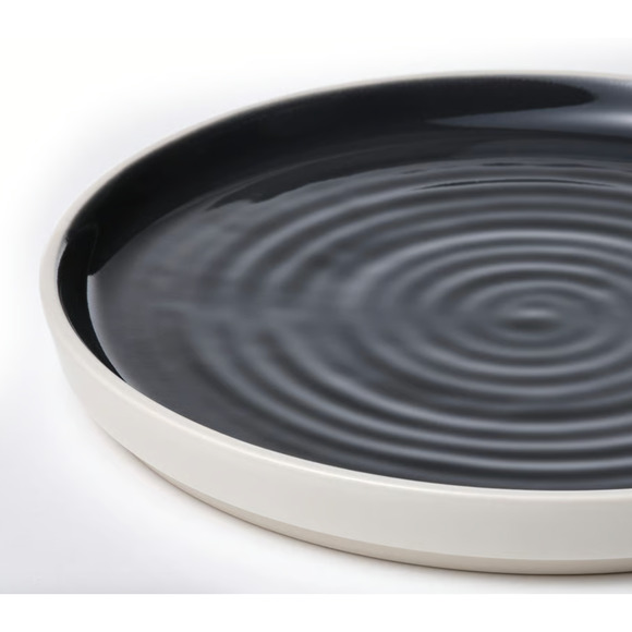 IKEA OMBONAD Side Plate, Dark Gray, 8", 2 Pack (605.029.61) NEW - Picture 2 of 2